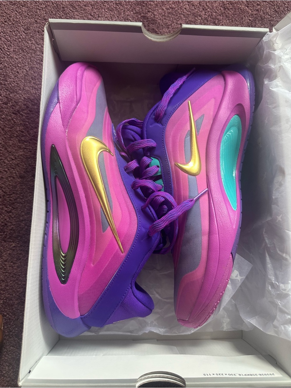 Nike A’One Basketball Shoes; Women’s 10.5